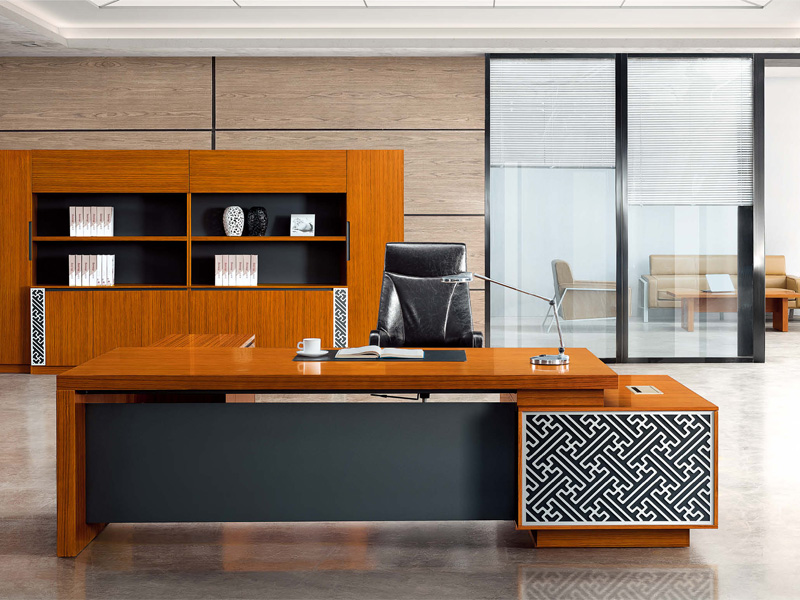 金年会|金柚木系列中式风格办公室家具配套产品